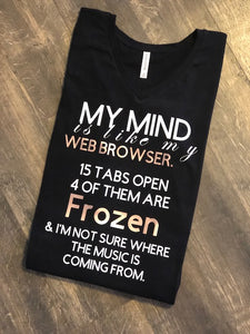 MY MIND IS LIKE MY WEB BROWSER